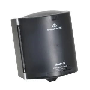 SOFPULL® CENTERPULL REGULAR CAPACITY PAPER TOWEL DISPENSER, TRANSLUCENT SMOKE